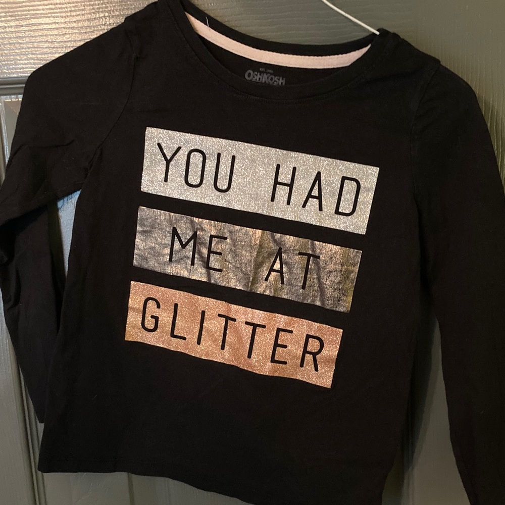 Glitter Long Sleeve Shirt, 7